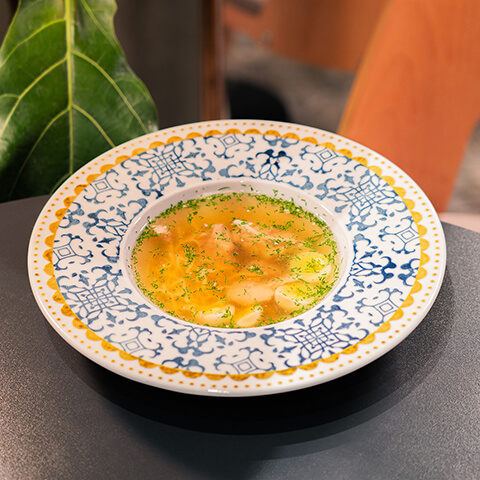 Supă de pui cu tăiței