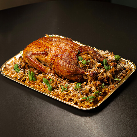 Rață cu tăiței de casă